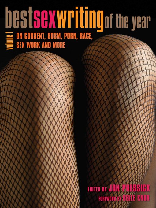 Cover image for Best Sex Writing of the Year, Volume 1